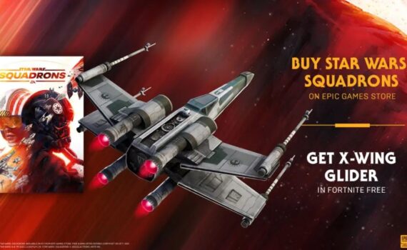 como-conseguir-Fortnite-Vanguard-Squadron-X-wing-planeador-gratis