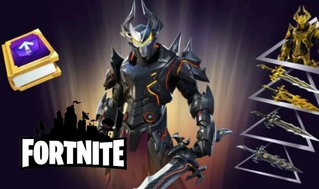Skin de Caballero Omega pack de desafíos en Fortnite